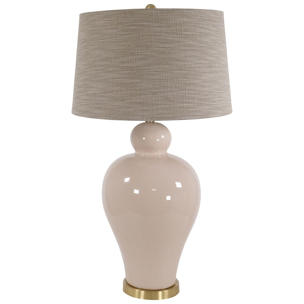 Fern Cottage Table Lamp - Cream Ceramic **CLICK & COLLECT ONLY**