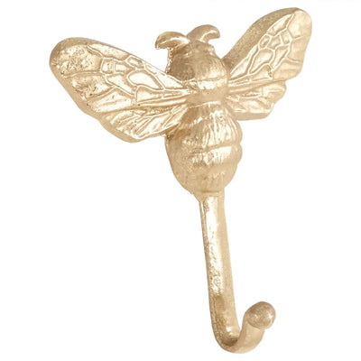 Fern Cottage Gold Bee Wall Hook