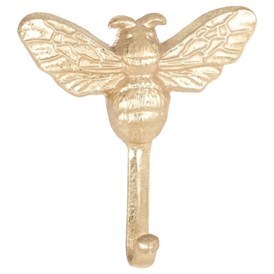 Fern Cottage Gold Bee Wall Hook