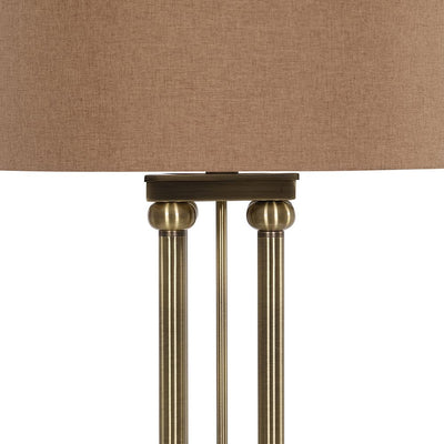 Fern Cottage Table Lamp -  Knightsbridge Brass **CLICK & COLLECT ONLY**