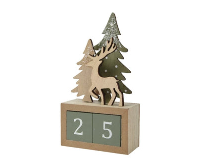 Christmas Advent Calendar - Woodland Reindeer