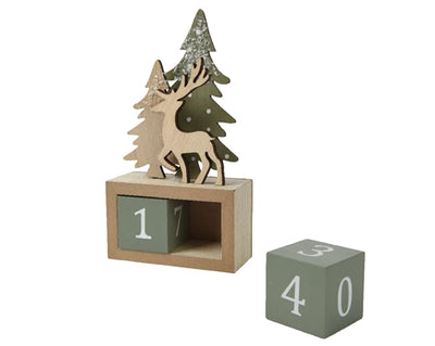 Christmas Advent Calendar - Woodland Reindeer