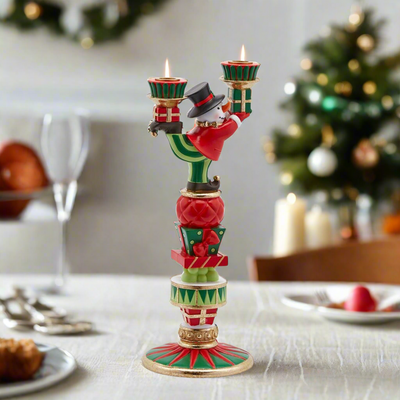 Snowman Candle Holder