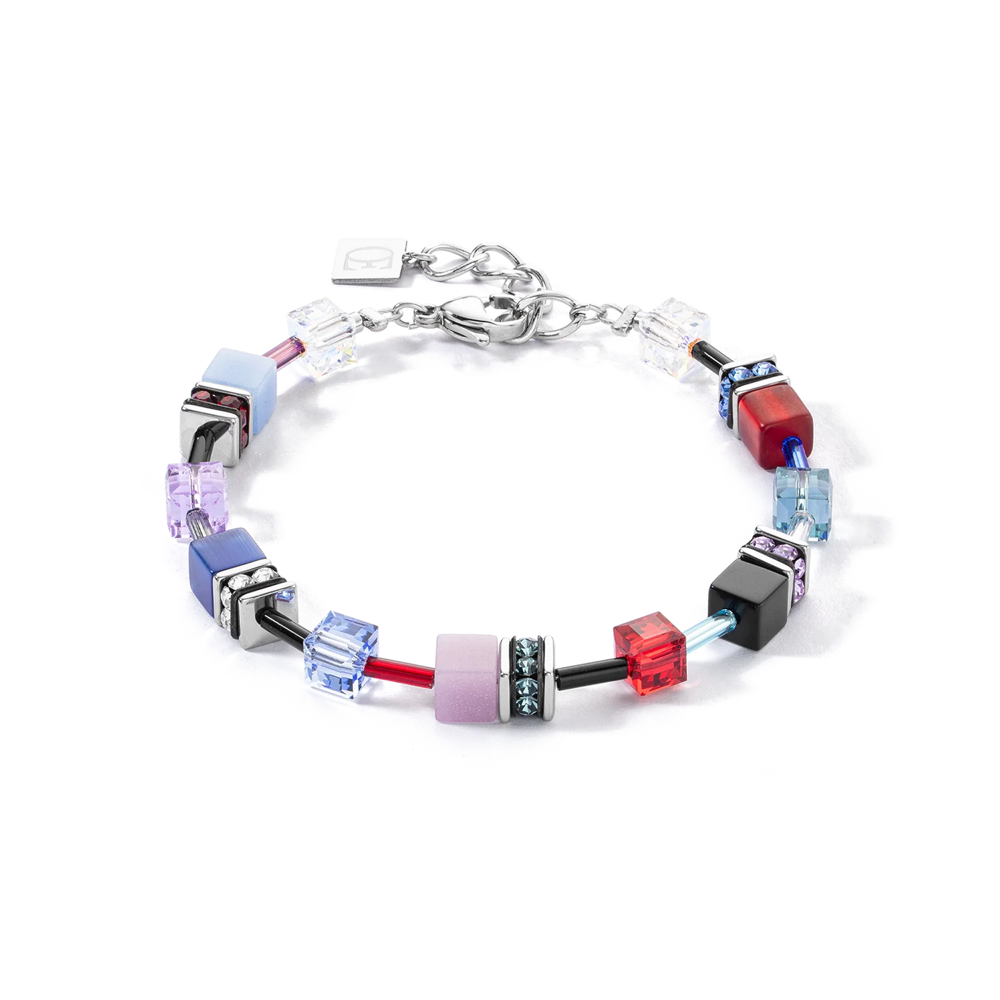 Coeur De Lion - GeoCUBE® Iconic - Silver-Royal Bracelet