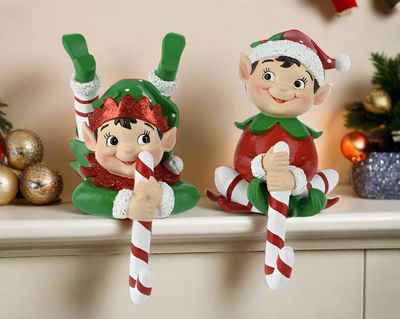 Christmas Stocking Holder - Elf