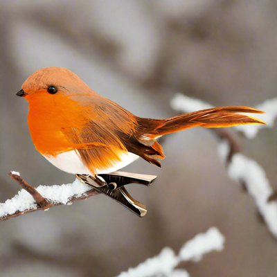 Christmas Tree Hanging Decoration - Red Robin