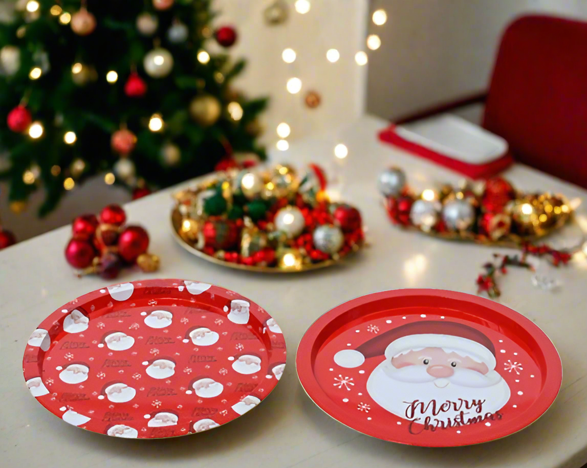 Christmas Tin Plate