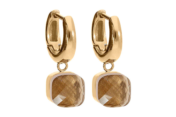 QUDO Firenze Gold Earrings