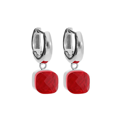 QUDO Firenze Silver Earrings