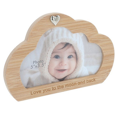 Baby Photo Frame - Bamboo Cloud Frame Twinkle