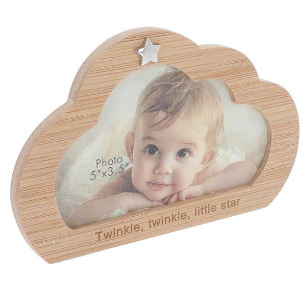 Baby Photo Frame - Bamboo Cloud Frame Twinkle