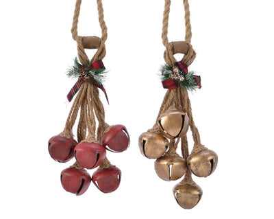 Christmas Ornament - Hanging Iron Bell