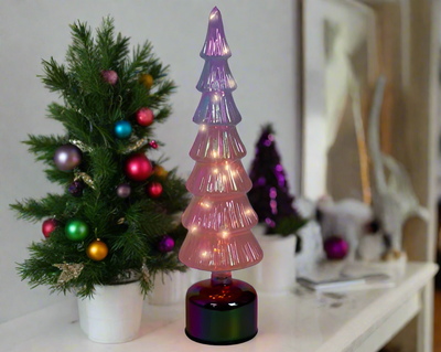 Christmas LED Collection - Rotating Multi Coloured Christmas Tree