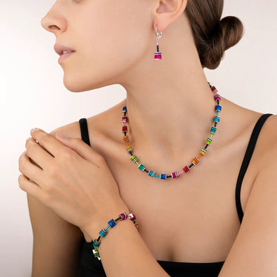 Coeur De Lion - GeoCUBE® Classic Multicolour Necklace