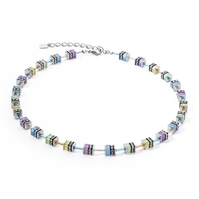 Coeur De Lion - Sparkling Classic - Pastel Multicolour Necklace