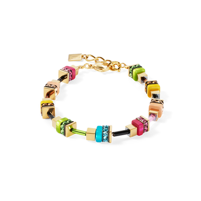 Coeur De Lion - Boho Sunset Cube Rainbow Bracelet