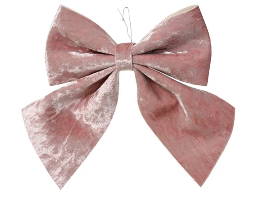 Christmas Bow - Pink/Gold