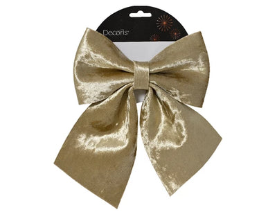 Christmas Bow - Pink/Gold