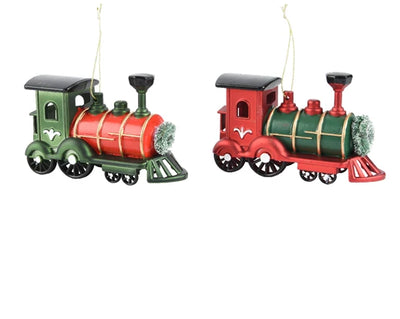 Christmas Tree Hanging Decoration - Vintage Train