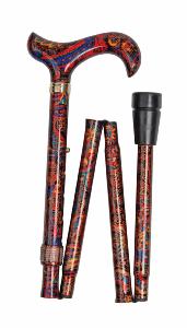 Classic Canes Folding Fashion Adjustable Derby Cane Collection