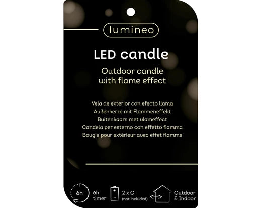 LED Battery Operated Grave Light - Red/White