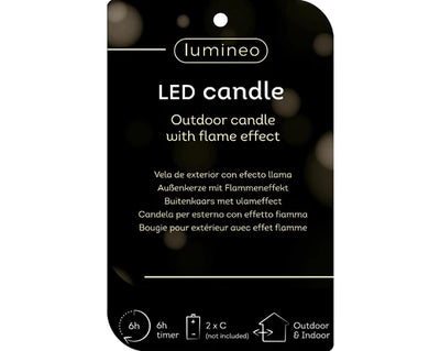 LED Battery Operated Grave Light - Red/White