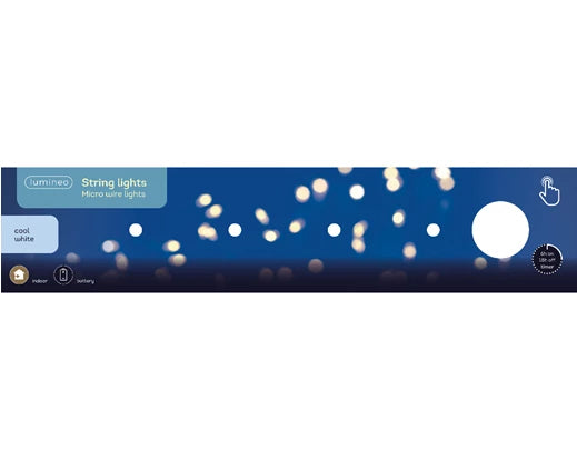 Christmas LED Collection - Cool White Stringlights