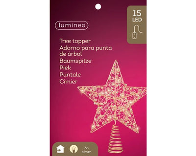 Christmas Tree Topper Collection - LED Star