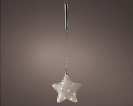 LED Hanging Decoration -Star/Pinecone/Flower