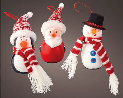 Christmas LED Collection - Flashing Effect Hanging Decorations