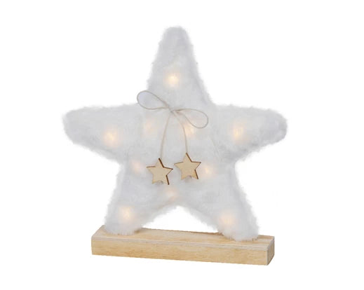 Christmas LED Collection - Fluffy Christmas Tree/Star