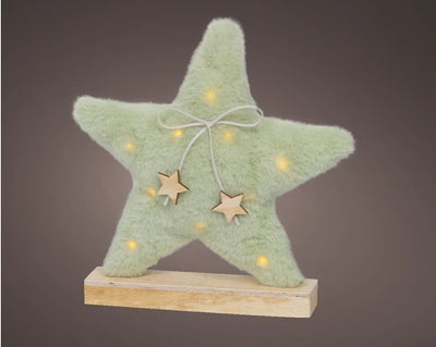 Christmas LED Collection - Fluffy Christmas Tree/Star