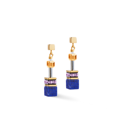 Coeur De Lion - GeoCUBE® Iconic Precious Multicolour Motion Earrings
