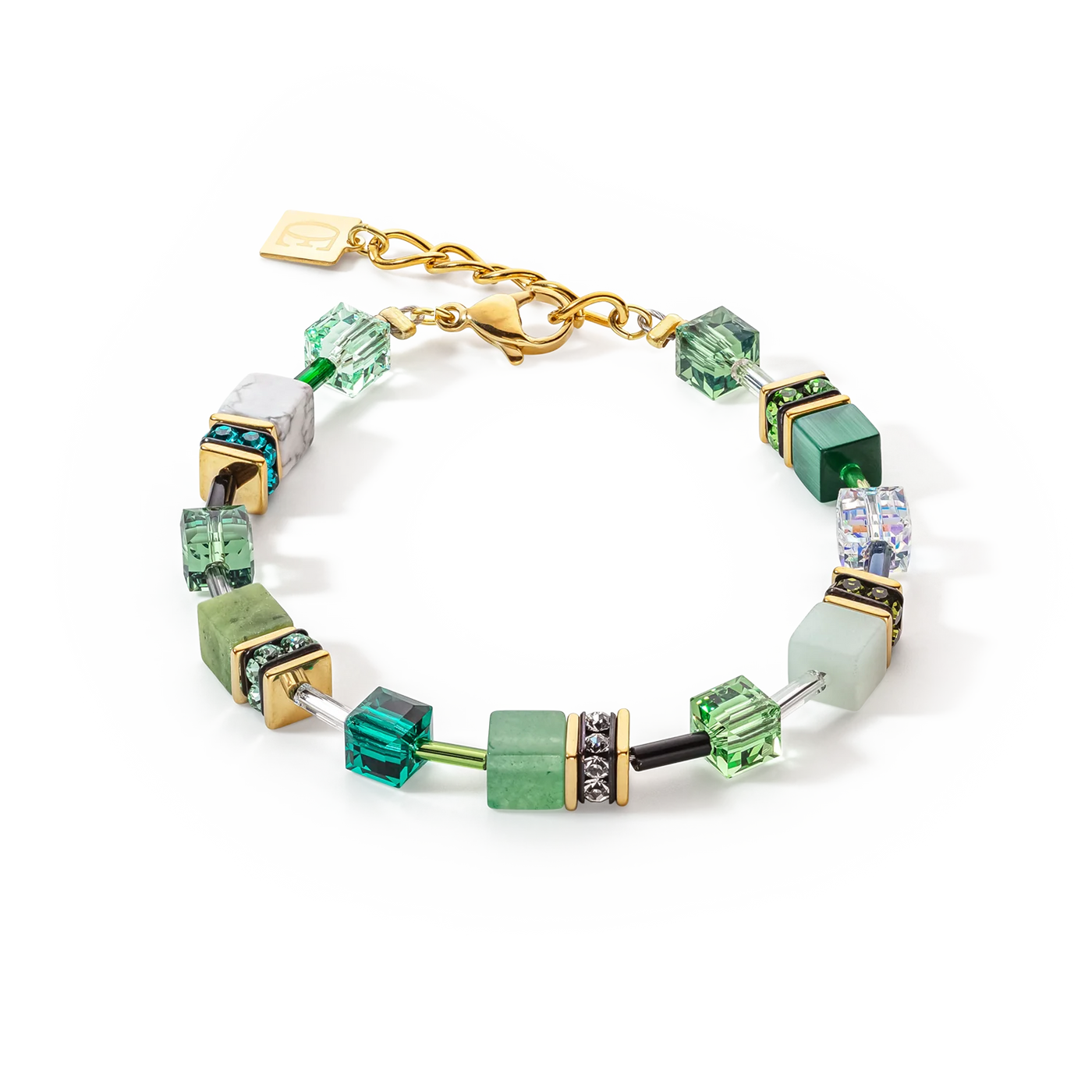 Coeur De Lion - GeoCUBE® Iconic Precious Green Bracelet