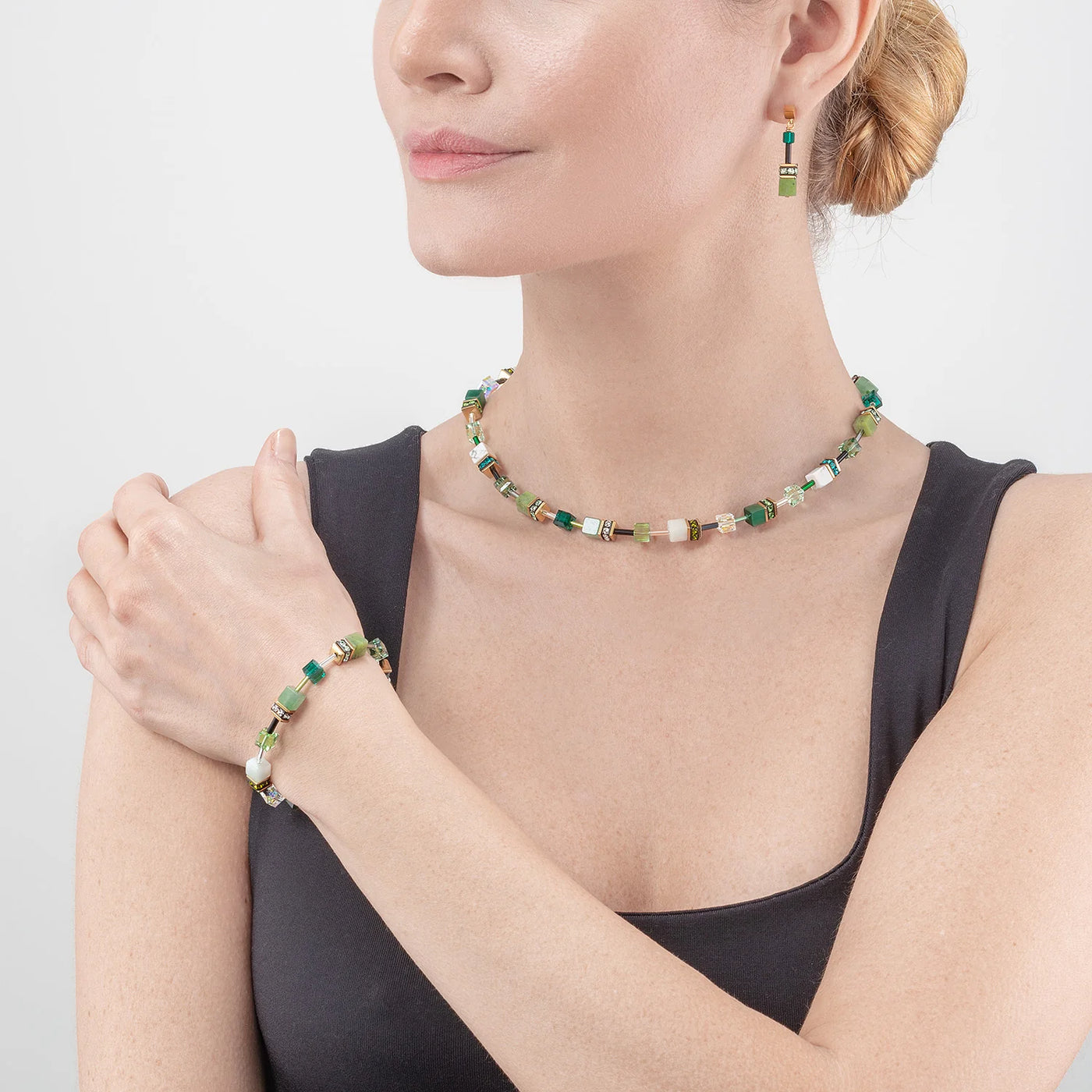Coeur De Lion - GeoCUBE® Iconic Precious Green Bracelet