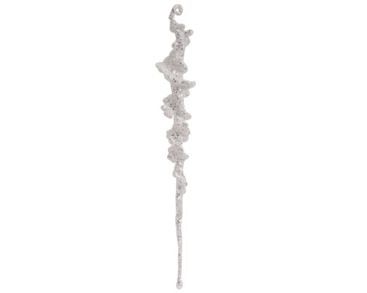 Glitter Icicle Decoration