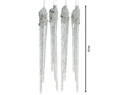 Christmas Tree Hanging Decoration - Icicle Droplet