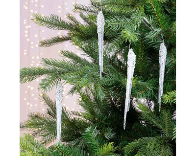 Christmas Tree Hanging Decoration - Icicle Droplet