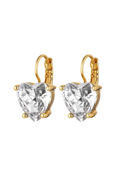 Dyrberg Kern Earrings - Adora Crystal/Gold