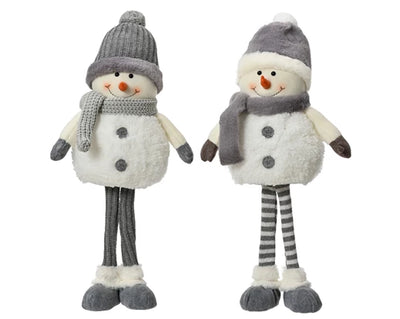 Snowman Figurine - 2 assorted