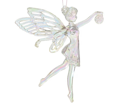 Christmas Tree Hanging Decoration - Iridescent Angel