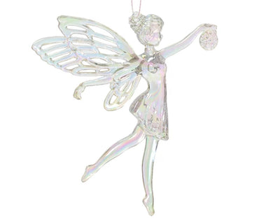Christmas Tree Hanging Decoration - Iridescent Angel