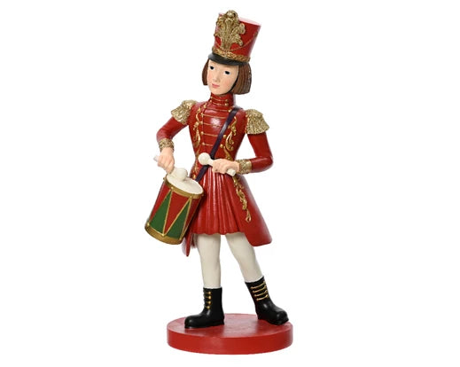 Drummer Girl Figurine