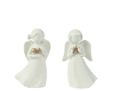 Cream Angel Figurine - 2 assorted