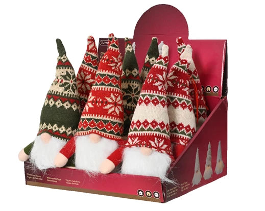 Christmas LED Collection - Gnome Hanging Decorations