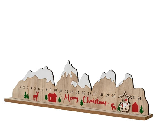 Christmas Advent Calendar - Santa Claus & Sleigh