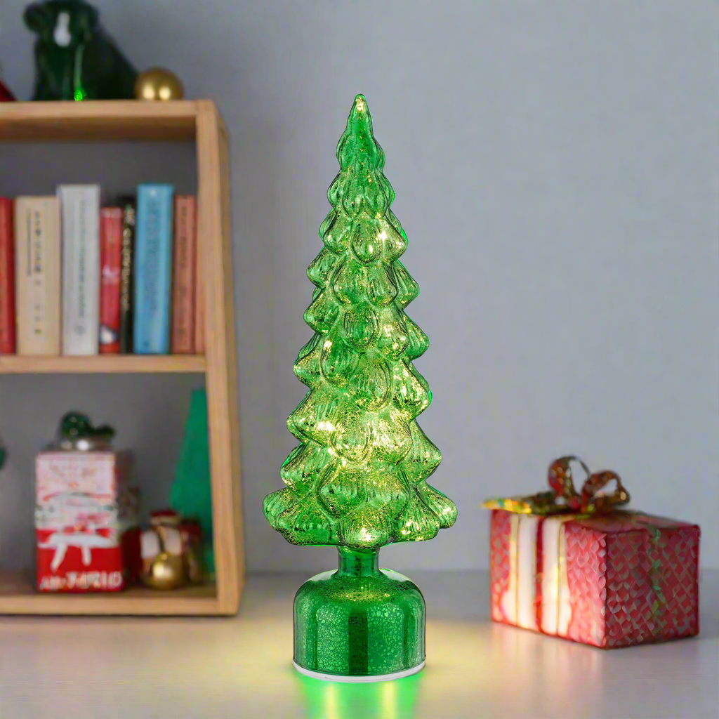 Christmas LED Collection - Rotating Green Christmas Tree
