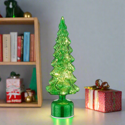 Christmas LED Collection - Rotating Green Christmas Tree