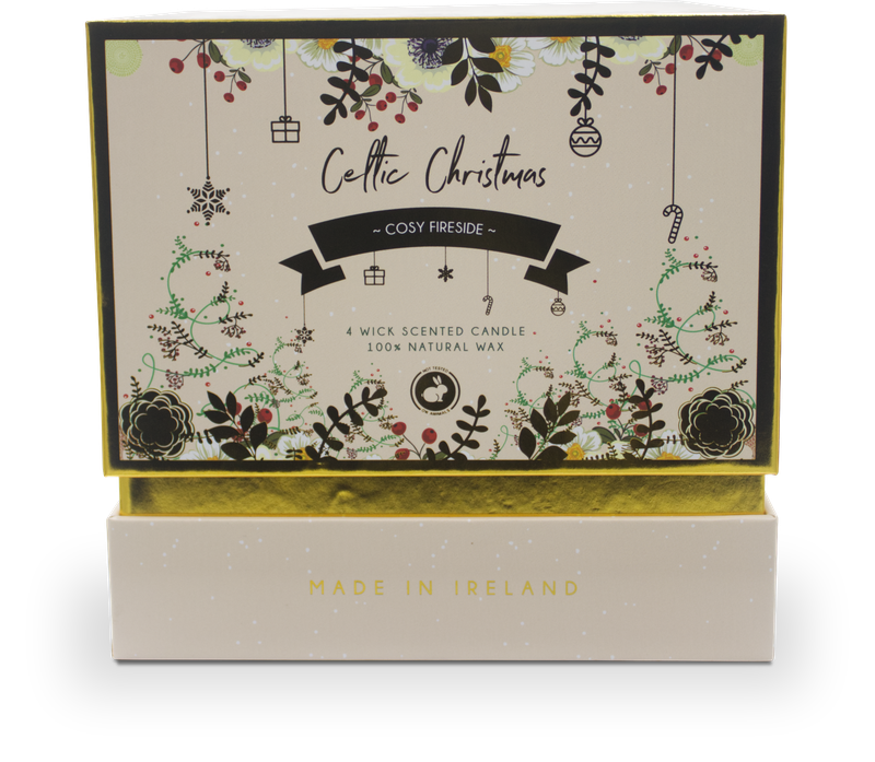 Celtic Candles Christmas 2025 Luxury 4 Wick Candle Collection