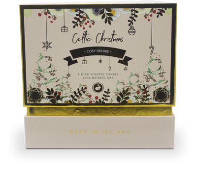 Celtic Candles Christmas 2025 Luxury 4 Wick Candle Collection